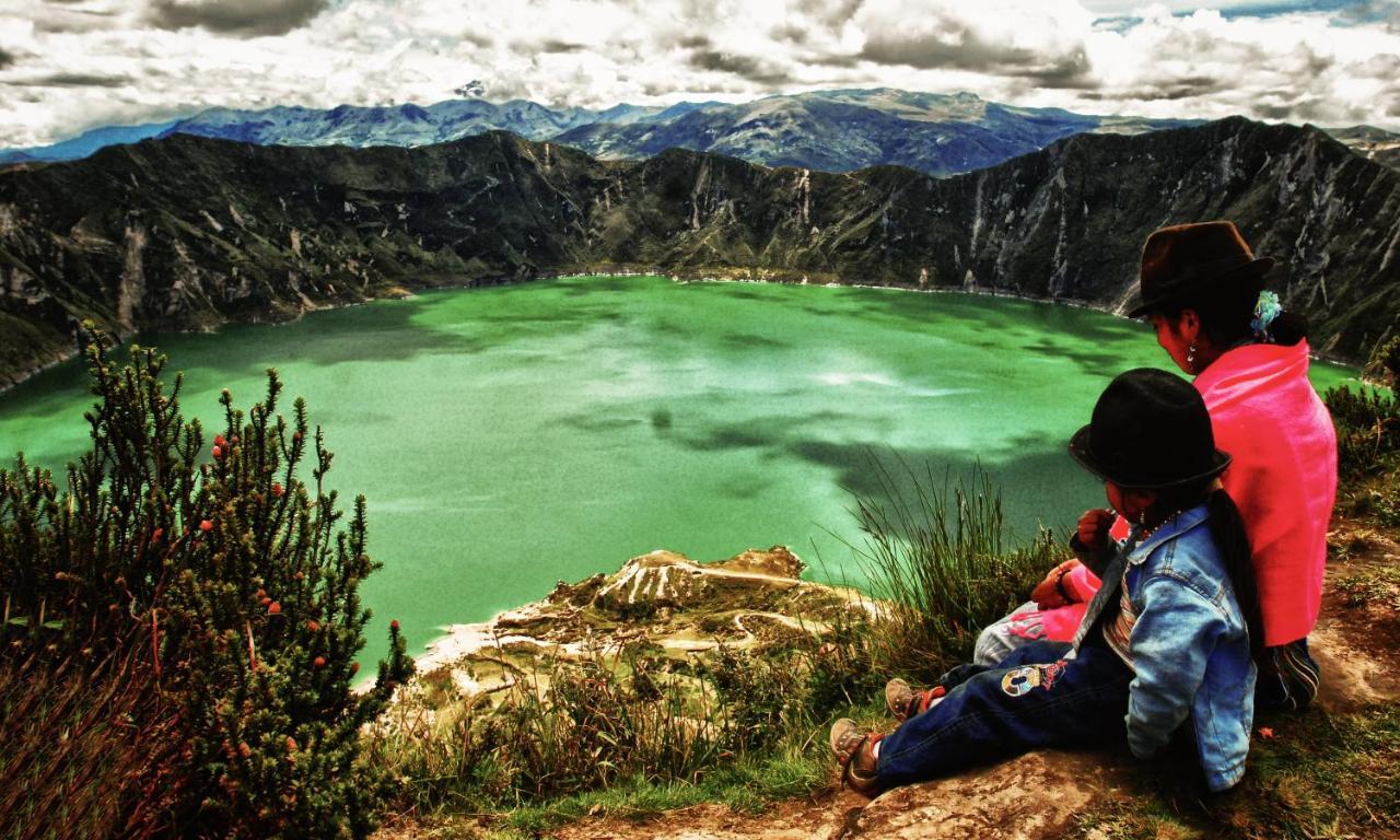 Mirador Oro Verde Quilotoa Zumbagua Exterior foto